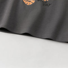 Dave&Bella Toddler Girls/Boys Multi-color Playful Print Soft Cotton T-shirt Tops