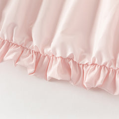 Dave&Bella Toddler Girls Pink Cherry Blossom Print Outwear Hooded Lightweight Jackets