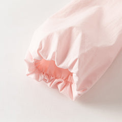 Dave&Bella Toddler Girls Pink Cherry Blossom Print Outwear Hooded Lightweight Jackets