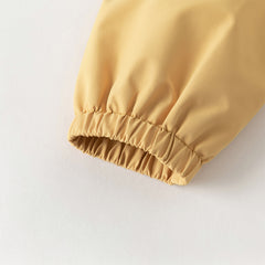 Dave&Bella Toddler Boys Sunset Yellow Turtle Outdoor Waterproof Lightweight Jackets