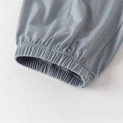 Dave&Bella Toddler Boys Casual Grey Green Long Sleeve T-shirt Pant Suits