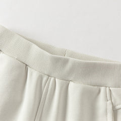 Dave&Bella Toddler Girls Grey Purple/Apricot Wide Casual Pants