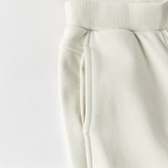 Dave&Bella Toddler Girls Grey Purple/Apricot Wide Casual Pants