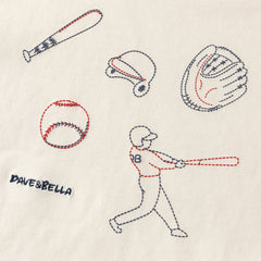 Dave&Bella Toddler Boys Apricot/Dark Grey Fashion Cotton T-shirt Tops