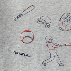 Dave&Bella Toddler Boys Apricot/Dark Grey Fashion Cotton T-shirt Tops