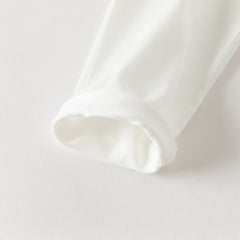 Dave&Bella Toddler Girls Sweet Light Pink/White Cotton T-shirt Tops