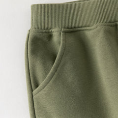 Dave&Bella Toddler Girls/Boys Outdoor Cute Print Long Sleeve Hooded Top Pant Suits