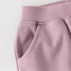 Dave&Bella Toddler Girls/Boys Outdoor Cute Print Long Sleeve Hooded Top Pant Suits