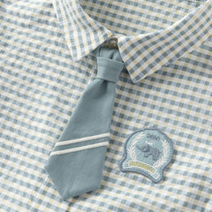 Dave&Bella Toddler Boys Yellow Green Plaid Long Sleeve Comfortable Shirt Pant Suits