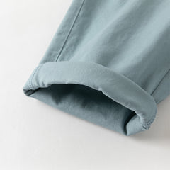 Dave&Bella Toddler Boys Yellow Green Plaid Long Sleeve Comfortable Shirt Pant Suits