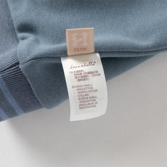 Dave&Bella Toddler Boys Blue Long Sleeve Gentlemen Fake-two-piece Top Pant Suits