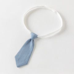 Dave&Bella Toddler Boys Blue Long Sleeve Gentlemen Fake-two-piece Top Pant Suits