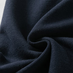 Dave&Bella Toddler Boys Blue Long Sleeve Gentlemen Fake-two-piece Top Pant Suits