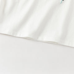 Dave&Bella Toddler Boys Purple/Blue Dinosaur Long Sleeve Lightweight Cotton T-shirt Tops