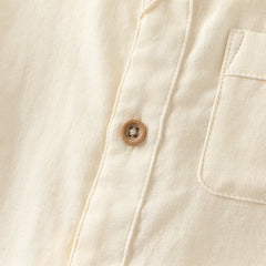 Dave&Bella Toddler Boys Purple/Apricot Long Sleeve Formal Breathable Cotton Shirt Tops