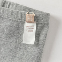 Dave&Bella Toddler Girls Pink/Light Grey Comfortable Versatile Leggings