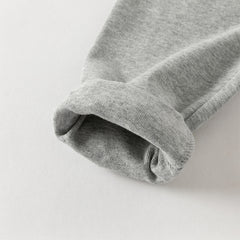 Dave&Bella Toddler Girls Pink/Light Grey Comfortable Versatile Leggings