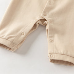 Dave&Bella Baby Boys Blue Long Sleeve Casual Rompers