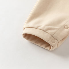 Dave&Bella Baby Boys Blue Long Sleeve Casual Rompers