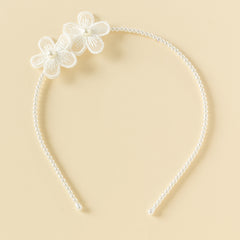 Dave&Bella Girls Pearl Headband Princess Hair Accessory
