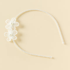 Dave&Bella Girls Pearl Headband Princess Hair Accessory