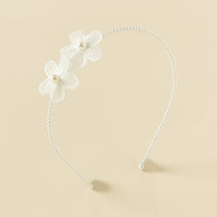 Dave&Bella Girls Pearl Headband Princess Hair Accessory
