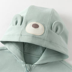 Dave&Bella Toddler Boys/Girls Green/Pink Cute Animal-shaped Outwear Hooded Coats