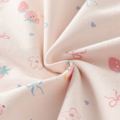 Dave&Bella Toddler Girls Sweet Pink Long Sleeve Casual Top Pant Suits