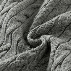 Dave&Bella Kids Boys Grey/Beige Breathable Cotton Sweater Cardigans