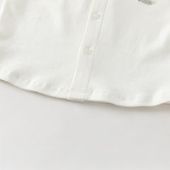 Dave&Bella Toddler Boys Formal White Cotton Shirt Tops