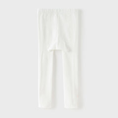 Dave&Bella Kids Girls Sweet White/Pink Flower Stretchable Slim Footed Tights Leggings