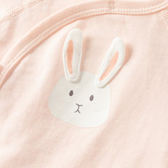Dave&Bella Baby Girls/Boys Pink/Blue Cute Animals Cozy Cotton Rompers