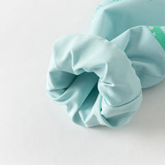 Dave&Bella Toddler Boys Blue Crocodile Print Outwear Long sleeve Hooded Jackets