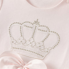 Dave&Bella Baby Girls Light Pink Cute Mesh Dress-style Rompers