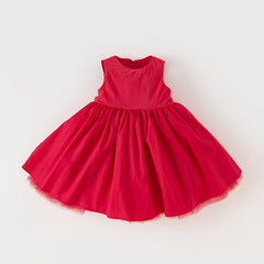 Dave&Bella Kids Girls Summer Noble Reb/Pink Haute Couture Mesh Party