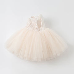 Dave&Bella Kids Girls Summer Noble Reb/Pink Haute Couture Mesh Party