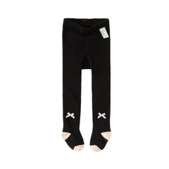 Dave&Bella Toddler Girls Light Grey/Dark Grey Formal Footed Tights