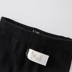 Dave&Bella Girls Autumn Black Cat Style Footed Tights Leggings