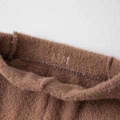 Dave&Bella Girls Autumn Brown/Dark Grey Outdoor Footed Tights Leggings