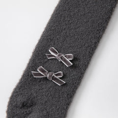 Dave&Bella Girls Autumn Brown/Dark Grey Outdoor Footed Tights Leggings