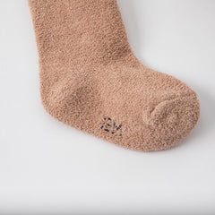 Dave&Bella Girls Autumn Beige/Light Brown Cute Footed Tights Leggings