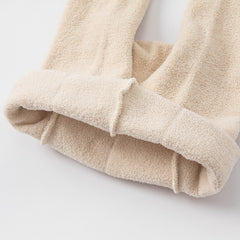 Dave&Bella Girls Autumn Beige/Light Brown Cute Footed Tights Leggings