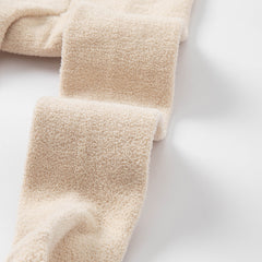 Dave&Bella Girls Autumn Beige/Light Brown Cute Footed Tights Leggings