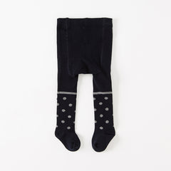 Dave&Bella Girls Autumn Navy Elegance Footed Tights Leggings