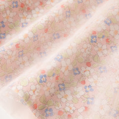 Dave&Bella Girls Summer Chinese Style Floral Print Dress (wallet bag)