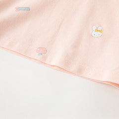 Dave&Bella Summer Girls Bubble Sleeve Cotton Polo Shirt Top