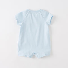 Dave&Bella Baby Girls/Boys Summer Cute Multi-color Short-sleeved Loose Rompers