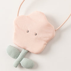 Dave&Bella Toddler Girls Summer Light Pink Cute Mesh Princess Dress (wallet bag)