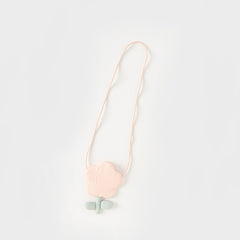 Dave&Bella Toddler Girls Summer Light Pink Cute Mesh Princess Dress (wallet bag)