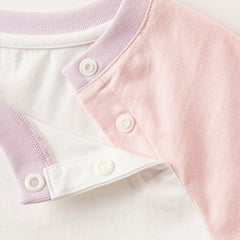 Dave&Bella Toddler Girls/Boys Summer Cotton Cartoon Print Casual T-shirt Top